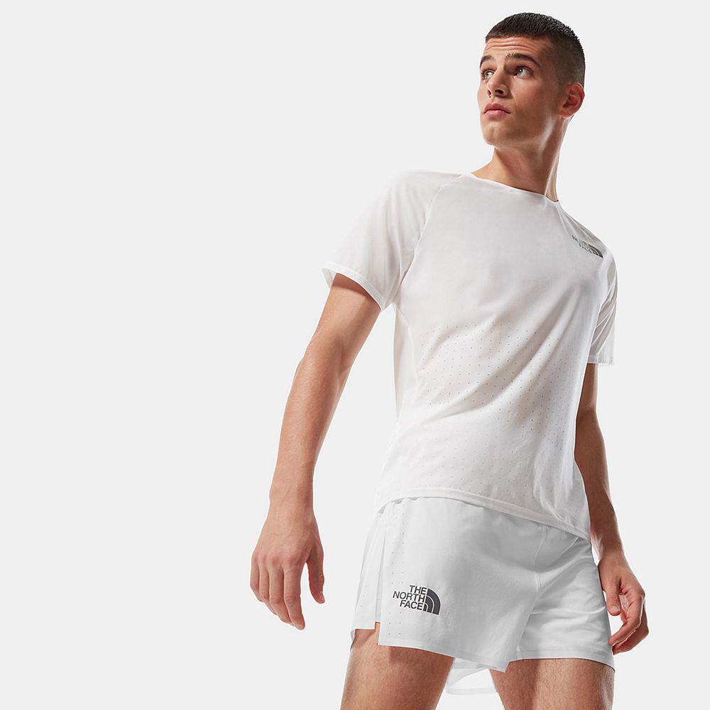 The North Face Stridelight 2-In-1 Ανδρικα Σορτς - Ασπρα (IPYX30417)